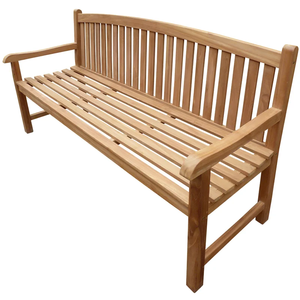 Natural Color 3 Seater Outdoor <b>Bench</b> Made by Teak <b>Wood</b> - Product Image 2