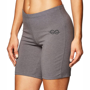 Pantalones cortos deportivos de yoga para mujer de verano para mujer, gimnasio, entrenamiento para mujer, correr, cintura alta con bolsillo, pantalones cortos de motorista de algodón - Product Image 2