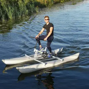 Aufblasbares schwimmendes Water bike Pedal Fahrrad Chili boats Water Bike