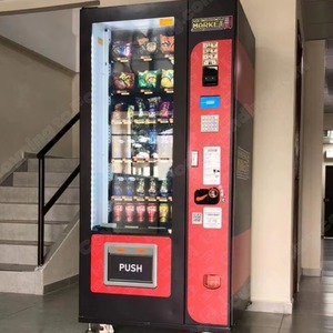 Máquina Expendedora Comercial Económica para Alimentos, Refrigerios y Bebidas con Función SDK, Pagos en Efectivo/Monedas/Tarjeta, Gestión Basada en la Nube - Product Image 3