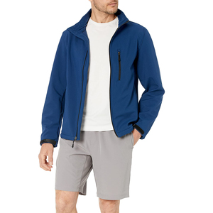 Chaqueta Softshell de Alta Calidad para Hombre, Cuello Alto, Logotipo Frontal, Reversible, Impermeable, Transpirable, para Uso Casual en Invierno y Actividades al Aire Libre - Product Image 2