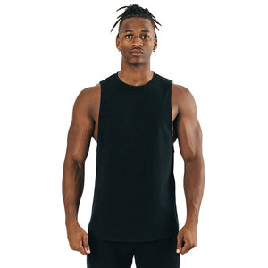 Premium Quality 100% Cotton Men's <b>Tank</b> <b>Tops</b> for Custom Logo Breathable Knitted Soft Fabric Casual Style <b>Tank</b> <b>Top</b> - Product Image 1