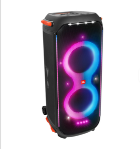 NOUVEAU 2024 Partybox 710 Noir Enceinte de fête portable 8 canaux Éclairage LED RVB Télécommande Prise en charge de l'application Rechargeable - Product Image 1
