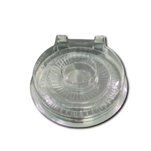 Boîte ronde de boulettes PET avec 1 compartiment Luxueux pratique et facile à transporter - Product Image 1