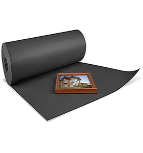 Papier cartonné noir lourd pour invitations, cartes, menus, cartes de visite, carton pliant noir