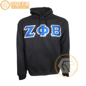 Fabricant professionnel, vente en gros, sweat-shirt personnalisé pour femmes Zeta Phi Beta, vêtements de sororité, uni, teint, 100% coton, haute qualité - Product Image 3