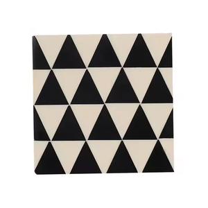 จานรองแก้วไม้และซิลิโคนพร้อมถาดไม้ MDF ชุดเสิร์ฟชาและกาแฟที่สวยงาม - Product Image 3