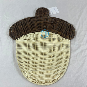 Natural <b>Placemat</b> Rattan <b>Placemat</b> Wicker Charger <b>Woven</b> Table Mats New Design Wicker <b>Placemats</b> - Product Image 1
