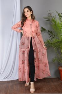 Georgette-traje de trabajo de alta calidad con estampado, traje de trabajo con estampado, distribuidor y distribuidor indio - Product Image 6