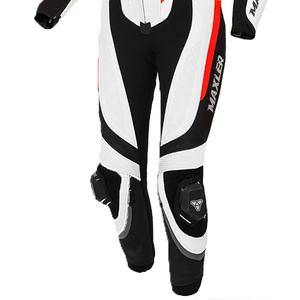Combinaison de moto en cuir pour femmes, coupe-vent, imperméable, grande taille, protection CE niveau 1, vêtements de sport durables de haute qualité - Product Image 5