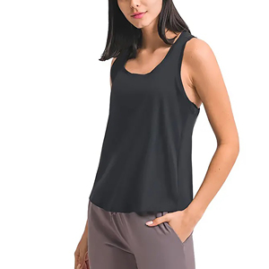 2026 débardeur respirant femmes débardeur 100% coton col carré entraînement course Fitness haut court grande taille femmes pour débardeur - Product Image 4