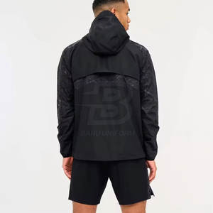 Nuevo diseño Hombres Windbreaker Hoodie Sets Manga larga Hombres Windbreaker Winter Hoodie Sets Nylon/Poliéster - Product Image 2