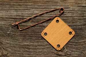 Faizacraft Cuchillos de cocina de madera natural Tejido pulido con patrón de bordado hecho a mano de La India - Product Image 2