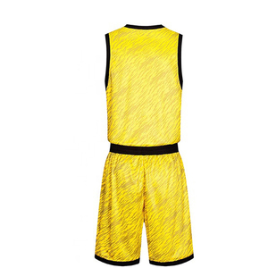 Venta al por mayor de fábrica, ropa de baloncesto para hombres, conjuntos de uniformes de baloncesto de secado rápido para hombres, venta al por mayor, ropa deportiva sublimada, equipo personalizado - Product Image 4