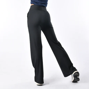 Leggings pour femmes, style minimaliste, extensible, tissu flexible, leggings décontractés, leggings confortables pour femmes, leggings unis de longueur entière - Product Image 2