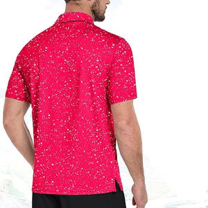 Polo de golf pour homme de qualité supérieure, matière douce, col classique, vêtements de sport décontractés, polo de golf - Product Image 3