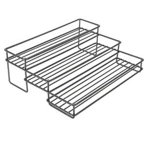 Porte-épices en métal Porte-épices en acier inoxydable Porte-épices en fil métallique Armoire métallique - Product Image 2