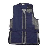 Gilet de Tir Respirant Léger en Polyester Haute Qualité avec Panneau Arrière en Maille, Résistance au Rebond, 7 Emplacements pour Holsters et Supports de Pistolet à Fixation Sûre