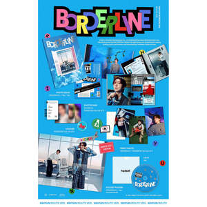 [SET] MONSTA X KIHYUN - BORDERLINE EP Álbum THE 3rd JOURNEY + ROUTE + MAP BUILDING Ver. - Product Image 1