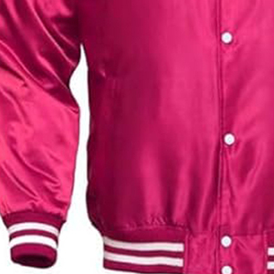 Blouson bombardier en cuir Letterman brodé personnalisé de bonne qualité pour hommes - Product Image 3