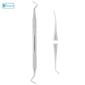 Sonda Exploradora Dental 6flowers, Instrumento Manual de Acero Inoxidable para Limpieza y Relleno Dental, Equipo Clase I con Certificación CE - Product Image 1