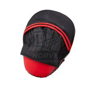 Wholesale Boxing Training Punch Mitts Boxing Punching <b>Focus</b> <b>Pads</b> Customized Logo Mitts PU Leather Kicking Palm <b>Pads</b> - Product Image 5