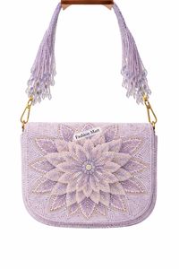 Bolso de Hombro Artesanal con Cuentas, Elegante Bolso de Mano para Eventos y Fiestas - Product Image 6
