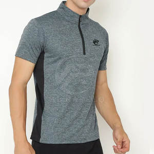 Venta directa de fábrica Hombres Quarter Zip Camisas Peso ligero Tamaño adulto Hombres Quarter Zip Camisas para la venta - Product Image 3