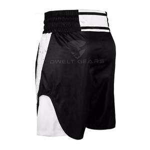 Pantalones cortos de boxeo personalizados de fábrica OEM 2024 para hombre, pantalones cortos de entrenamiento de Muay Thai, pantalones cortos de boxeo - Product Image 3