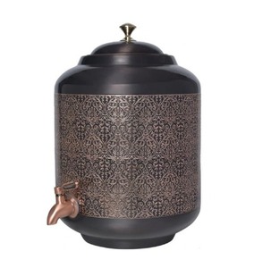 ทองแดงมรดกโบราณ matka 12 LTR การผสมผสานที่ลงตัวระหว่างประเพณีและศิลปะ - Product Image 6