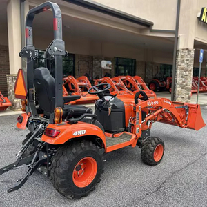 2023 pour KUBOTA BX2380 Mini tracteur 4WD tracteur à roues d'occasion bon marché avec pompe à moteur 70HP et boîte de vitesses Type d'entraînement 4x4 - Product Image 1