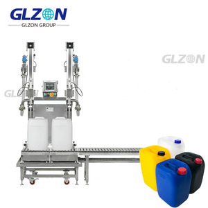 Ligne de remplissage automatique de bidons pour l'huile |   Lubrifiant en résine époxy plus liquide avec machine de capsulage |   Machine de remplissage de liquides - Product Image 3