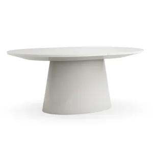 <span class=keywords><strong>Table</strong></span> à <span class=keywords><strong>manger</strong></span> - Finition Blanc OS, Blanc français vieilli, Élégant, Offre spéciale - Product Image 1
