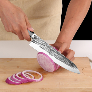 Venta al por mayor pedidos a granel personalizados OEM ODM Servicio Profesional de acero inoxidable cuchillo de Chef de cocina cuchillos de Chef cuchillo de Chef de cocina - Product Image 4