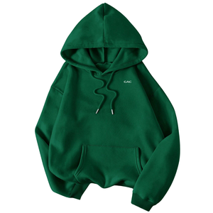 Sudadera con Capucha Oversize para Mujer, Manga Larga, Forro Polar, Cortavientos, con Bolsillo Canguro, Ajuste Holgado Casual, Cálida para Invierno, Talla XS - Product Image 1