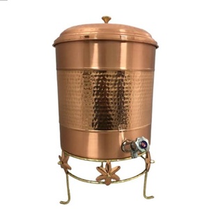 Pot d'eau potable au design moderne Distributeur d'eau froide en cuivre pur de qualité supérieure - Product Image 2