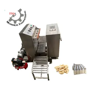 Mesin pengemasan vakum pengemasan yang efisien untuk pengemasan kacang mete yang cepat dan otomatis