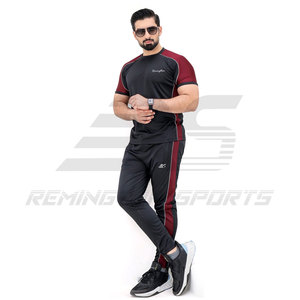 Chándal de bajo precio para hombre, chándal de verano, trajes al por mayor, chándal deportivo, entrenamiento, jogging, conjuntos de ropa deportiva - Product Image 4