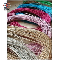 Fil de métal perlé dur pour broderie en gros, fil doré et argenté, fil de cuivre pour broderie à la main, badges de mode
