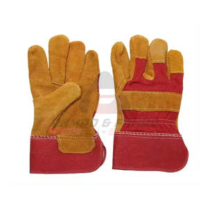 Gants de travail de sécurité dans la construction Gants de travail de sécurité en cuir tricoté de bonne qualité Vente en gros - Product Image 2
