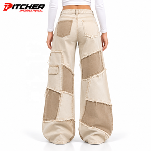 Fabricante de Jeans de Mezclilla para Mujer de Marca Privada, Mezclilla de Algodón para Mayoristas, Producción de Fábrica de Jeans Personalizados - Product Image 3