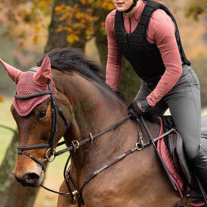 Nuevas camisas ecuestres de manga larga con media cremallera personalizadas, pantalones, capa Base de equitación con logotipo personalizado para deportes - Product Image 4