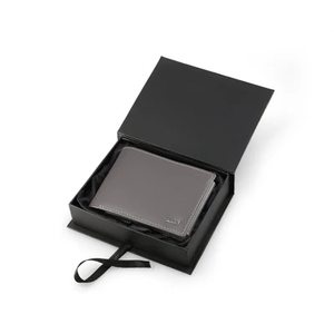 Cartera de Cuero Unisex de Alta Calidad, Gran Capacidad, Corta, Anti-Robo, Cierre Plegable, Cadenas Decorativas, Personalizable con Letras - Product Image 5