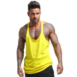 Camiseta Deportiva de Algodón para Hombre, Personalizada para Gimnasio, Color Dorado, para Fisicoculturismo - Product Image 2