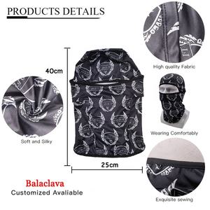 Hot Selling Silk Unisex Ski Mask Motor Headwear Outdoor Cycle <b>Face</b> Mask Balaclava DDP Shipping - Product Image 5