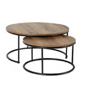 Vente à chaud Table d'appoint de forme circulaire Table en fer Design moderne Home Deco Table basse d'angle unique de haute qualité