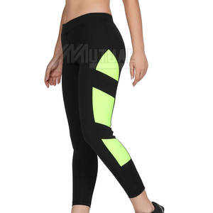 Mallas de gimnasio para mujer de cintura alta al mejor precio, logotipo personalizable, diseño de glúteos fruncidos, tela de punto, ropa de entrenamiento en línea, servicio OEM - Product Image 1