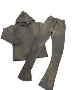 ชุดวอร์มทรงสลิมฟิตสำหรับผู้ชายชุดวอร์มฤดูหนาวแบบสวมหัวพิมพ์ลายแบบระเหิดให้ความอบอุ่่น - Product Image 6