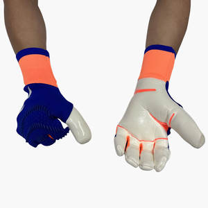 Gants de football haute performance antidérapants avec paume respirante et confort, durables pour les sports de plein air, gants de football de soutien - Product Image 3