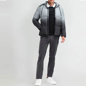 Veste matelassée pour homme de haute qualité dans des styles personnalisés Vêtements d'hiver avec différentes tailles Tissu en toile - Product Image 3